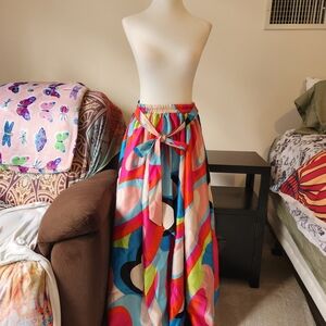 Bright Colorful Women's Skirt
